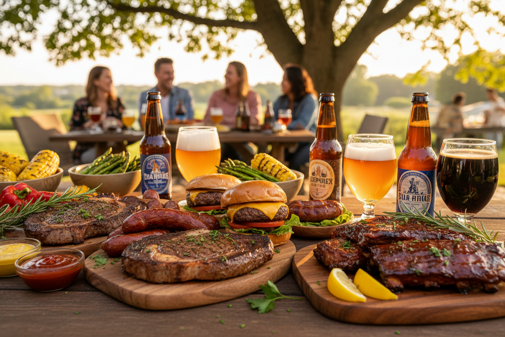 Les accords mets-bières pour un barbecue réussi
