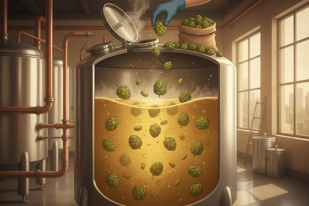 Qu’est-ce que le houblonnage à cru (dry hopping) ?